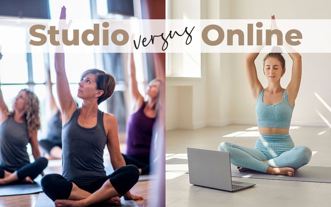 Online Yoga oder Yogaklasse im Studio: Was sind die Vor- und Nachteile?